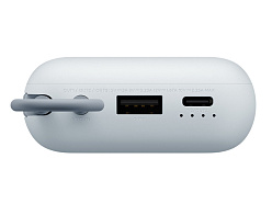 Внешний аккумулятор со встроенным кабелем Mi Power Bank (Integrated Cable), 10000 мАч