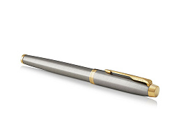 Ручка перьевая Parker «IM Metal Brushed Metal GT»