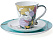 Набор чашка и блюдце «TEA SET ALICE»