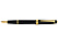 Ручка перьевая «Bailey Ligh Polished Black Resin and Gold Tone», перо F