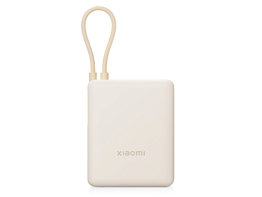 Внешний аккумулятор со встроенным кабелем Xiaomi Power Bank (Integrated Cable), 10000 мАч