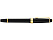 Ручка перьевая «Bailey Ligh Polished Black Resin and Gold Tone», перо F