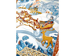 Платок «Русская зима»