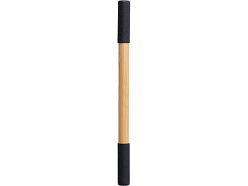 Вечный карандаш и ручка из бамбука «Black bamboo»