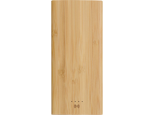 Внешний беспроводной аккумулятор из бамбука «Bamboo Air», 10000 mAh